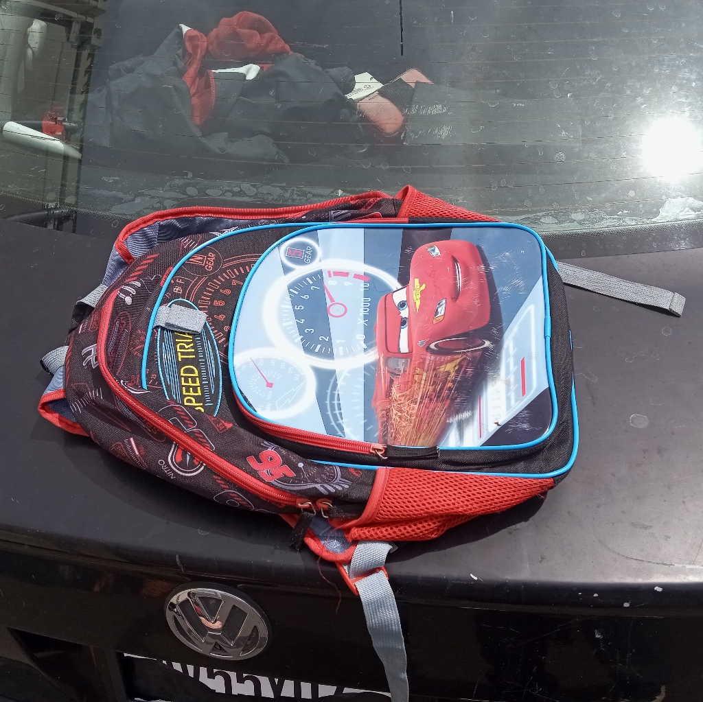 Cars Backpack Preowned Cars Backpack Preowned